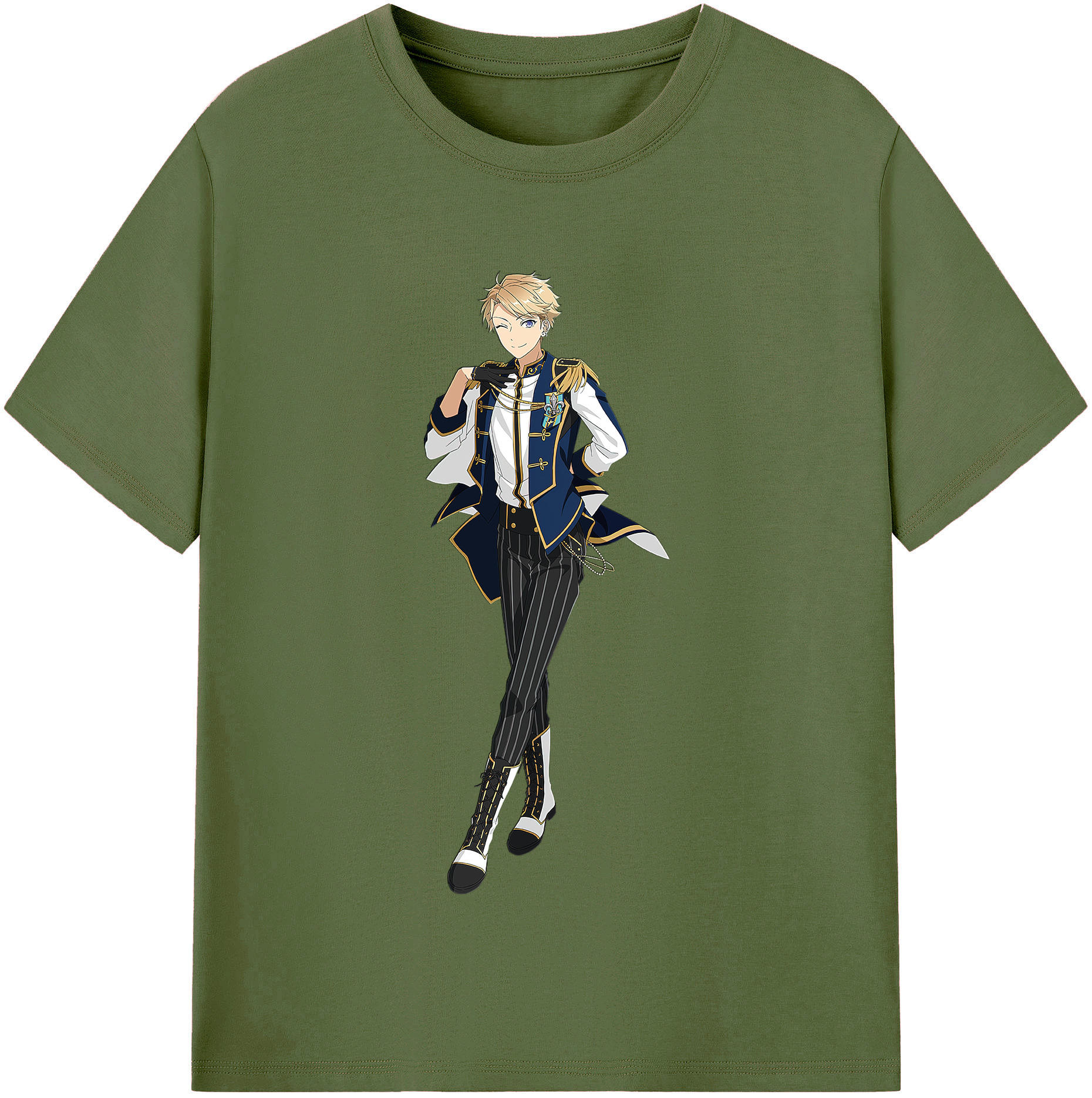 （画像用） あんさんぶるスターズ! Ensemble Stars 綿100％半袖Tシャツ（フロントプリント）